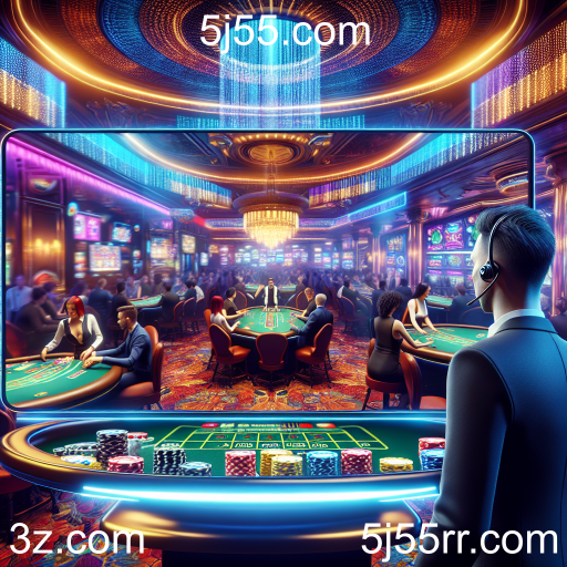 A Revolução do Cassino Ao Vivo no 5j55.com